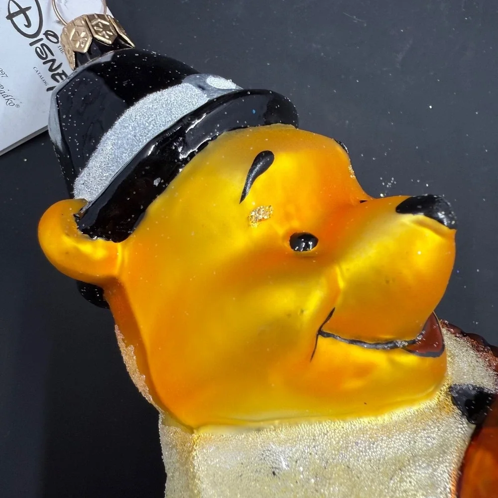 1997 Christopher Radko‎ Thanksgiving Pooh Disney 6.5